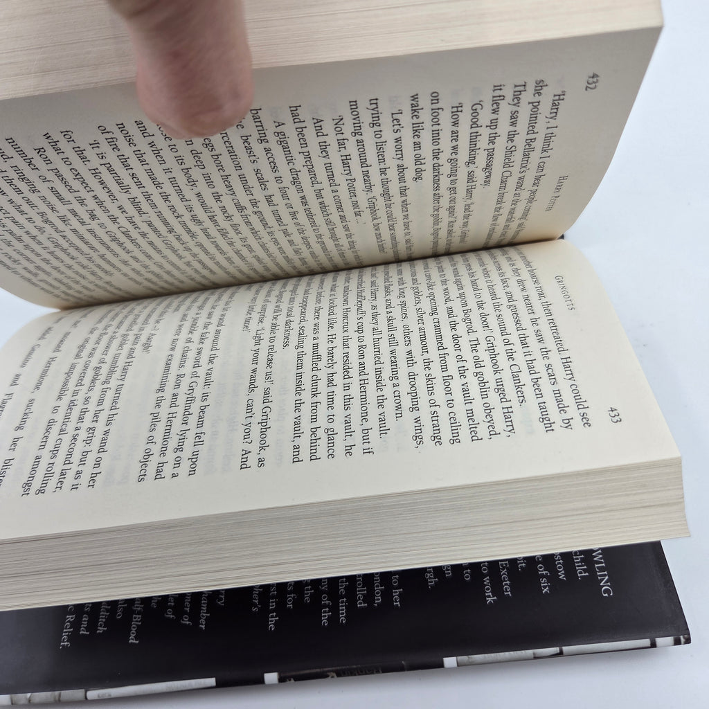 Harry Potter and The Deathly Hallows Hardcover Book
