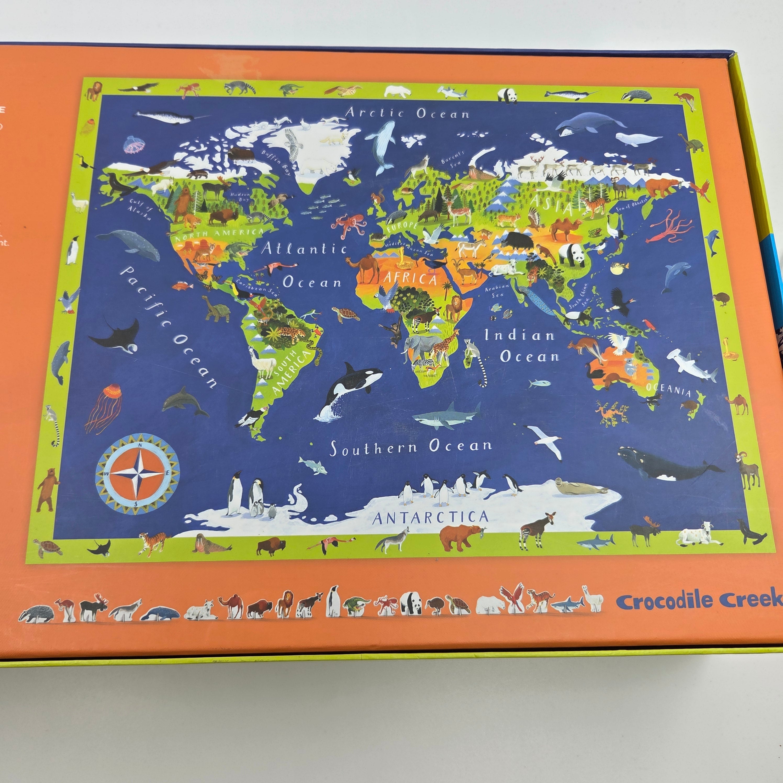 Discover The World 100 Piece Puzzle & Play