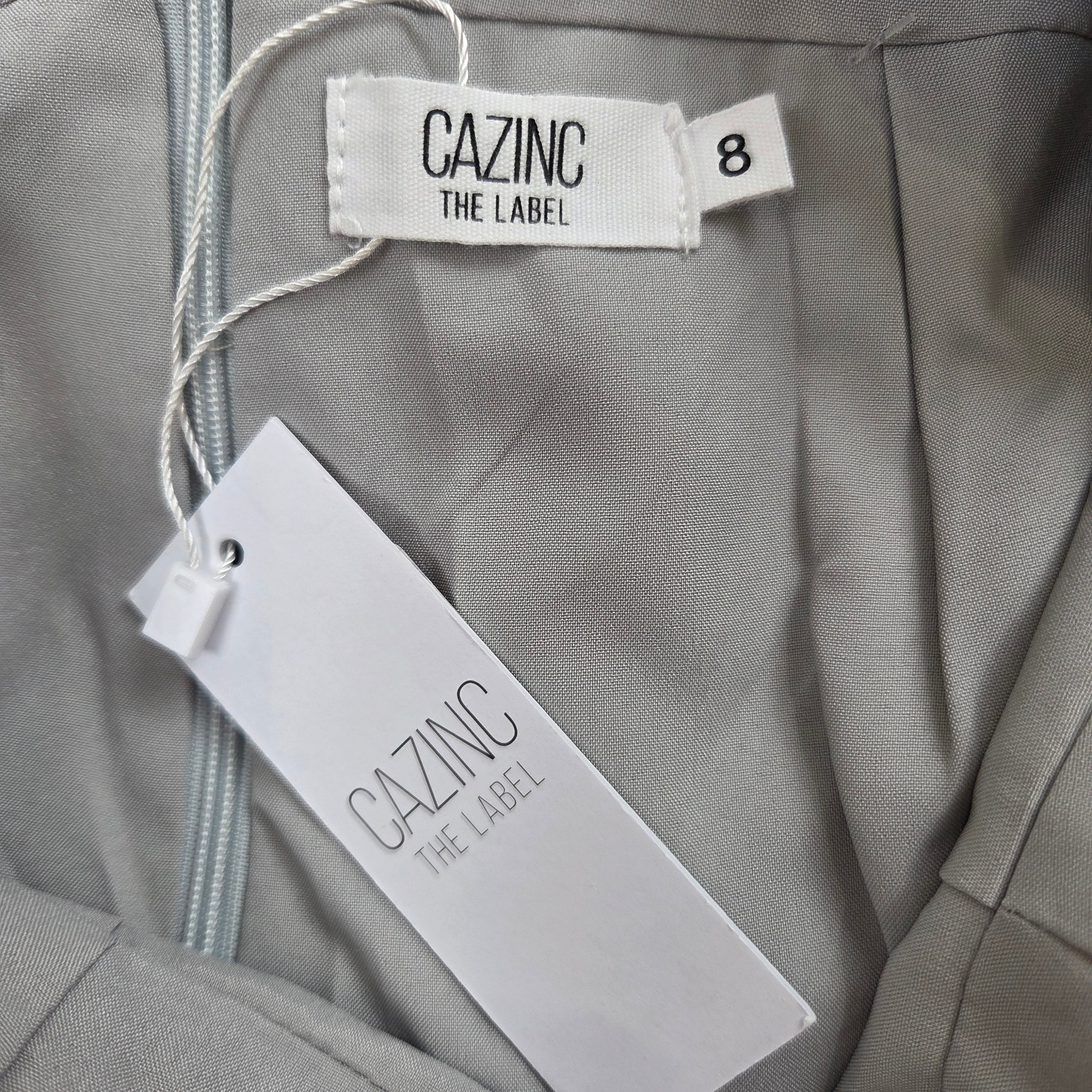 Cazinc The Label Grey Halter Dress (New)