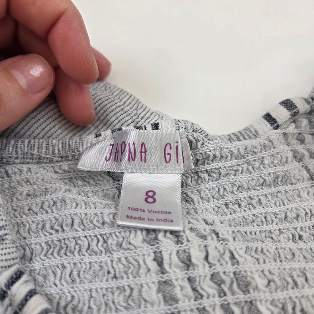 Japna Girls Striped Bodysuit