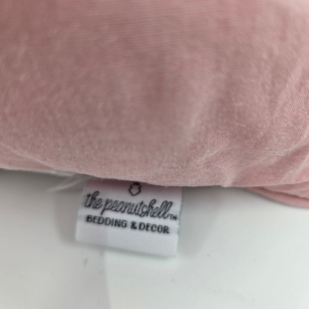 The Peanutshell Decor Embroided Pillow