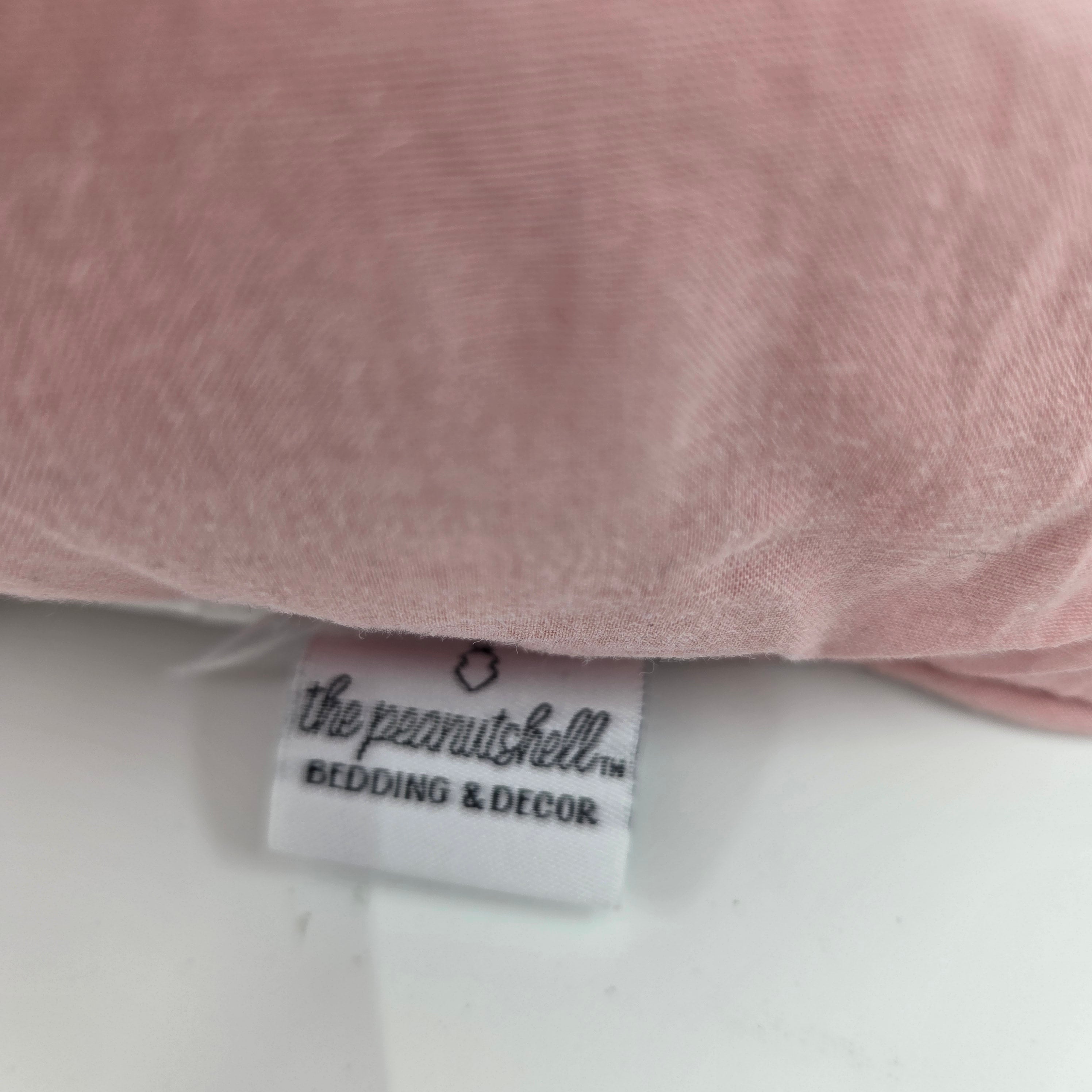 The Peanutshell Decor Embroided Pillow