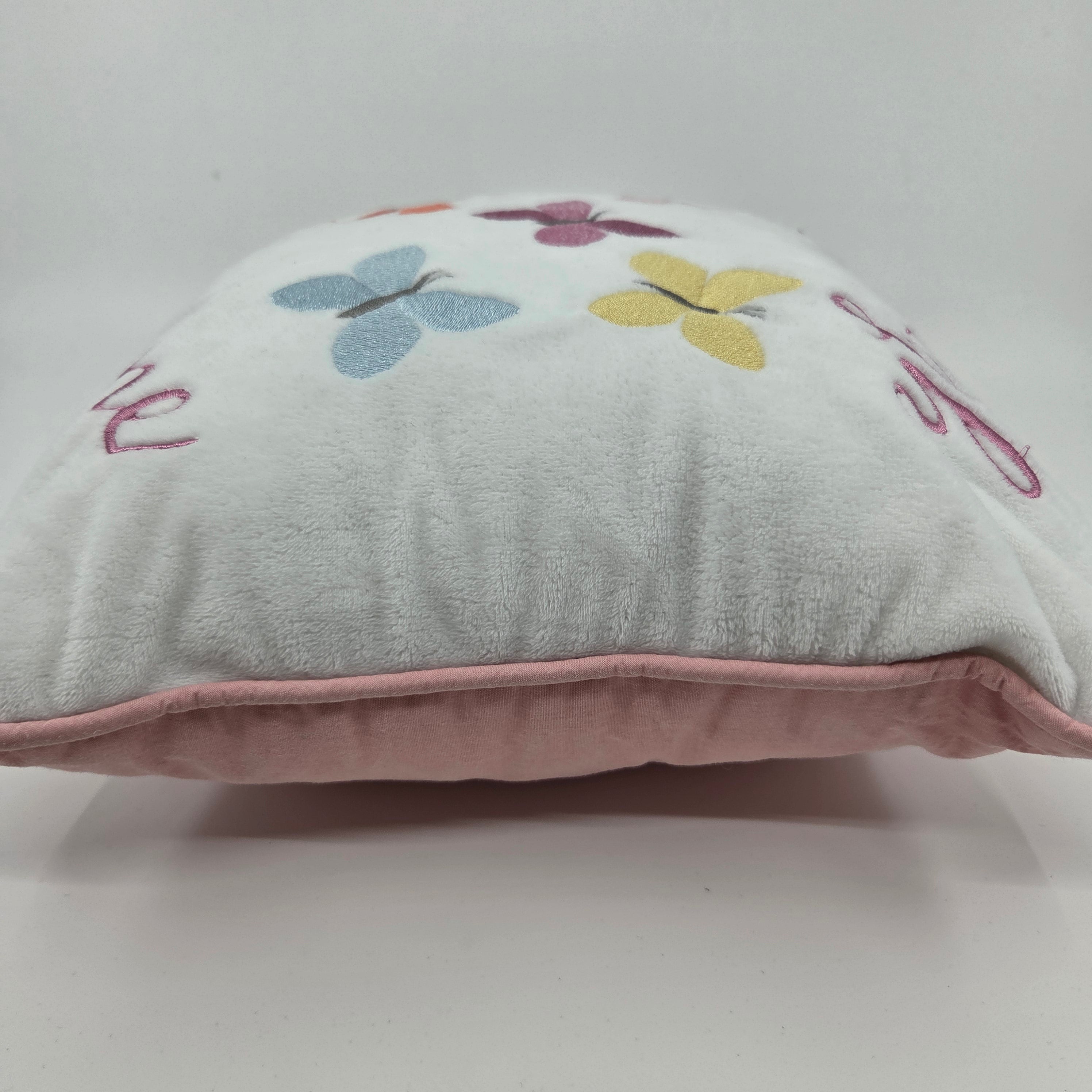 The Peanutshell Decor Embroided Pillow
