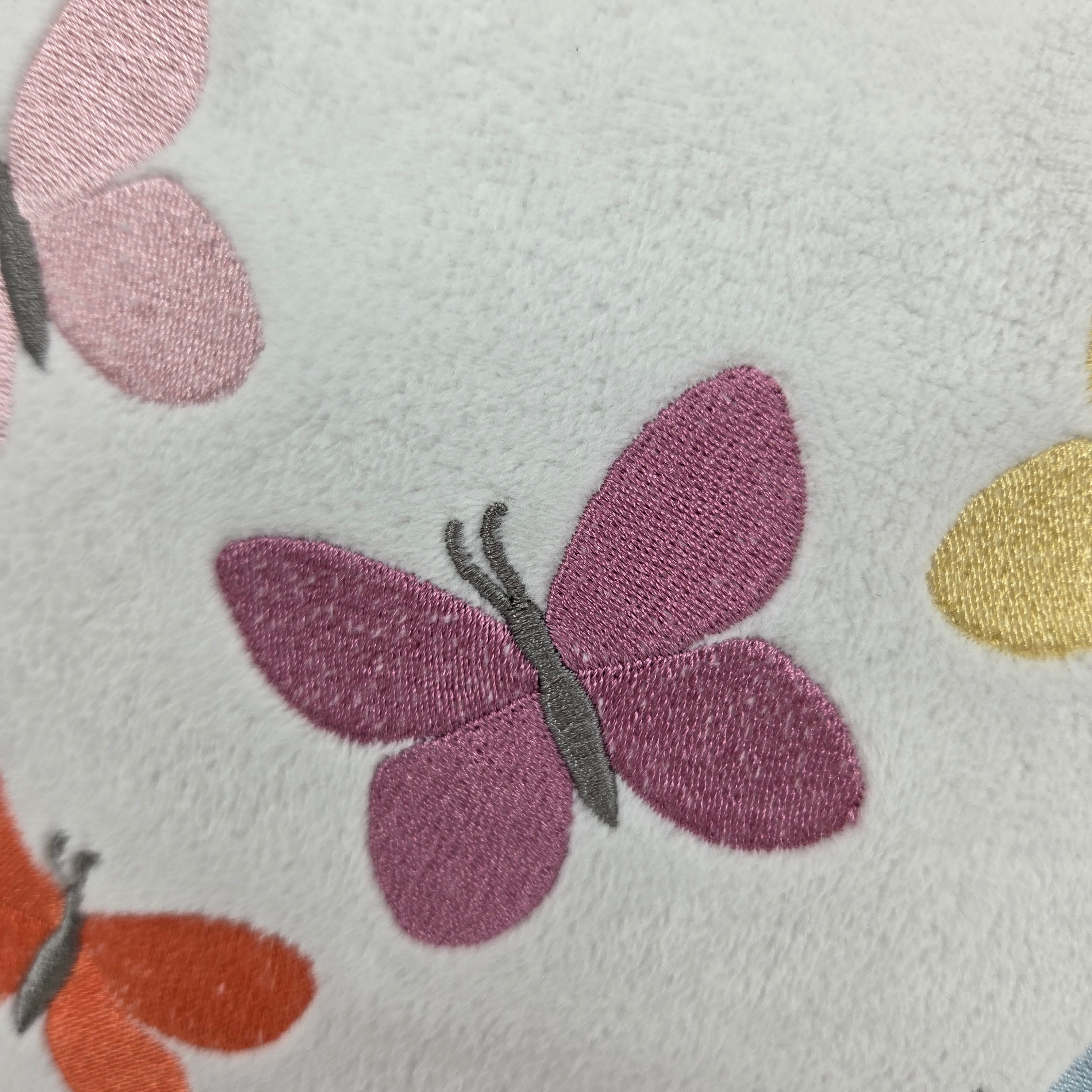The Peanutshell Decor Embroided Pillow