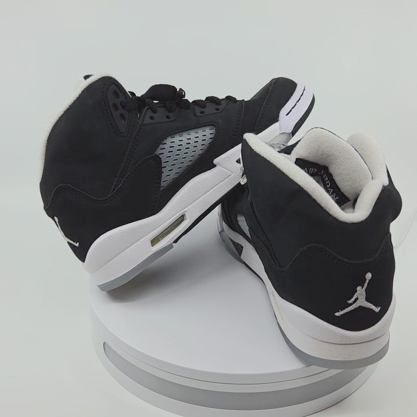 Air Jordan 5 Retro Oreo Black Sneakers