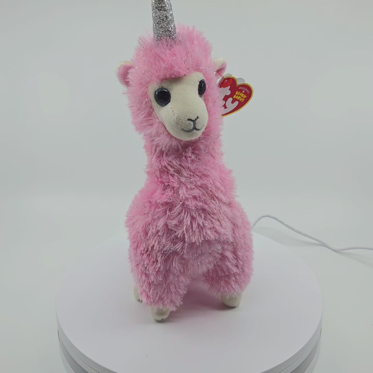 TY Pink Unicorn Plush Toys "Lana"