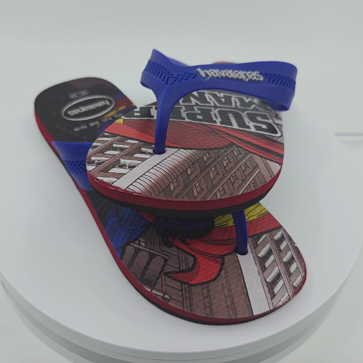 Superman Havianas Kids Thongs